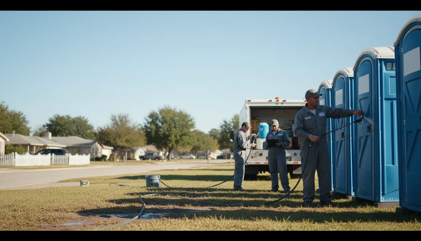 Long-Term Portable Toilet Rental in Palatine, IL near me